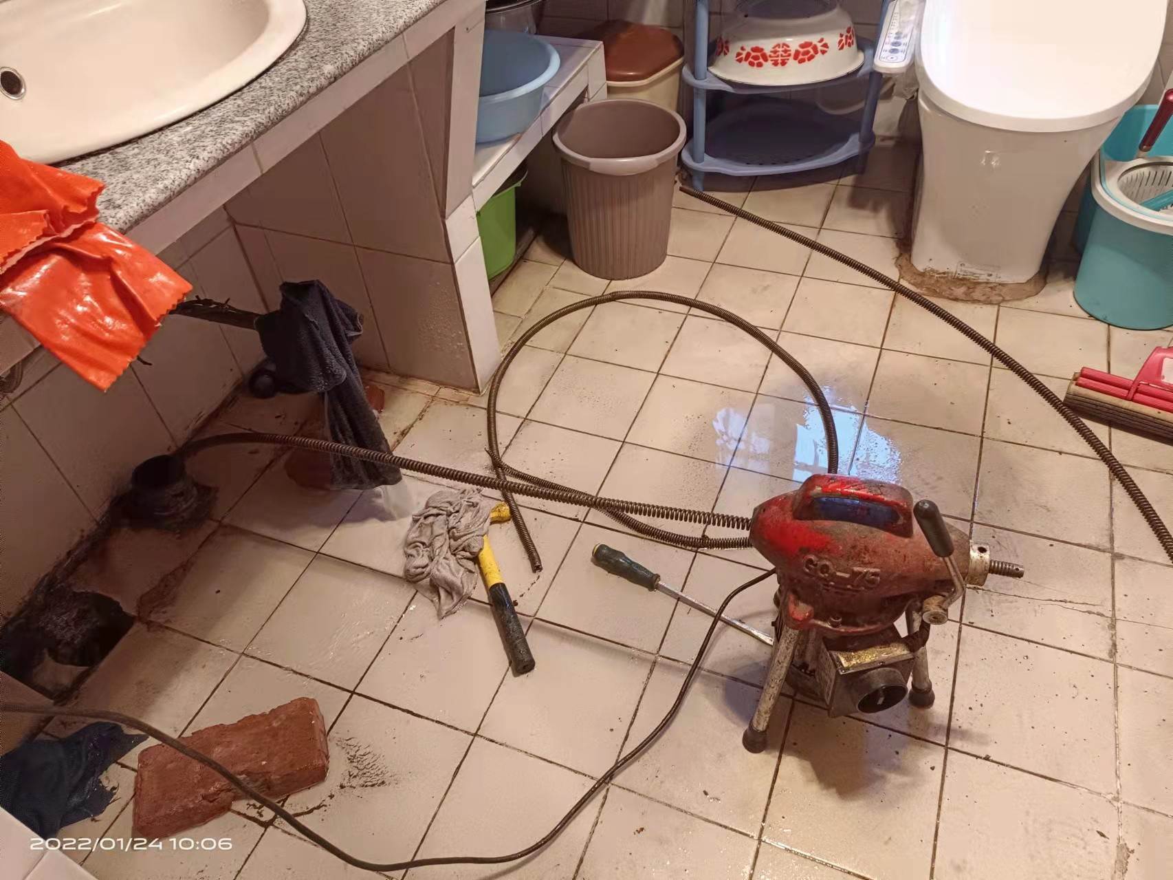 靖远疏通厨房下水道，地漏疏通